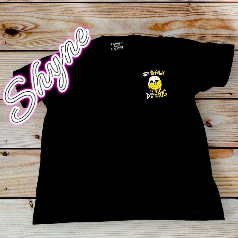 🍁 ASSHOLES LIVE FOREVER Slowly Dying XXL T  Brand new ! 🍁